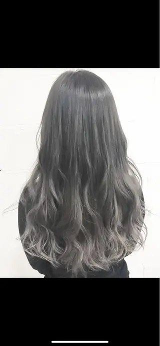 ロング カラー ヘアアレンジ PANOL 秀島のヘアスタイル