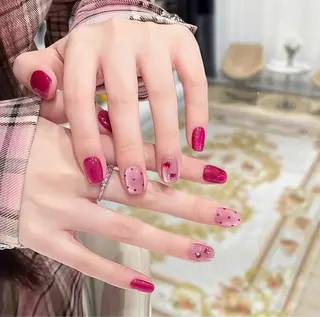 ネイル H3 Nail Tsuki🦋💙のネイルデザイン