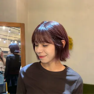 ショート カラー Hairruup Aru design works所属・ruup Aru ユウキのヘアスタイル