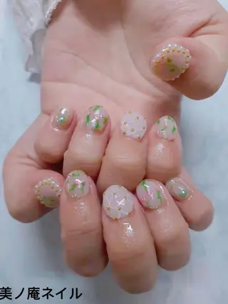 ネイル 美ノ庵ネイルサロン メトロポリタン前店のネイルデザイン