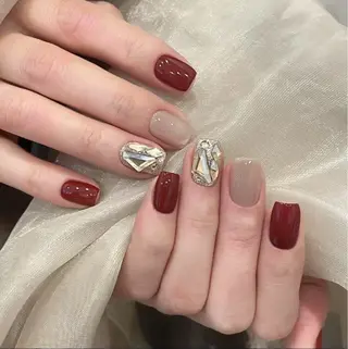 ネイル 星 星のネイルデザイン