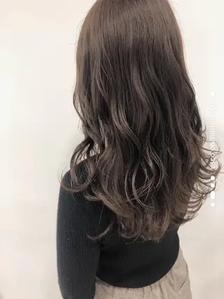 ロング カラー GLROW haruhiのヘアスタイル