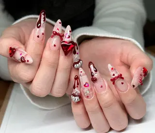 ロング MILO 168 池袋のネイルデザイン