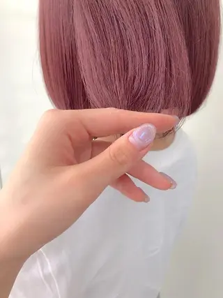 ショート カラー ヘアアレンジ 女性スタイリスト専門サロン Zina 天神所属・NANA／trend style🕊🍑のヘアスタイル