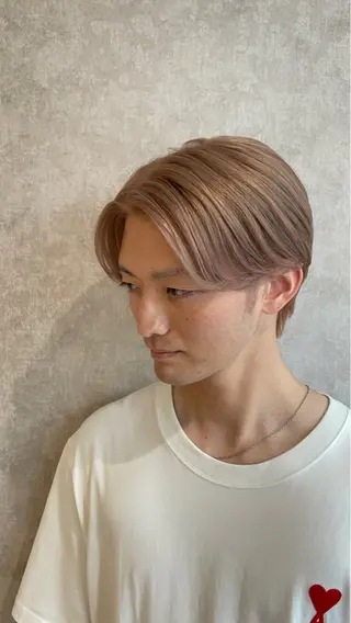 カラー メンズ ブリーチ特化｜メンズ 支持率◎ Takuのヘアスタイル