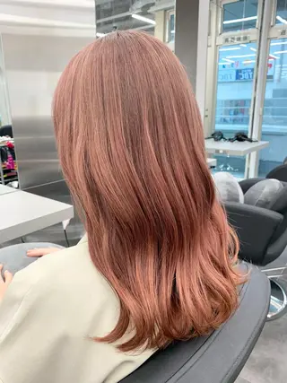 ミディアム カラー 店長担当🌟 矢吹ガブリエル🌟のヘアスタイル