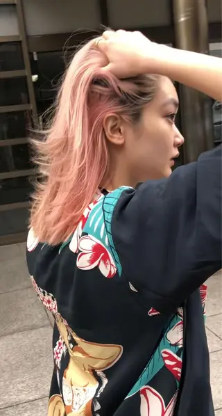 ミディアム カラー PALAN K-Beauty SHINJUKU所属・“ミニモ最高評価獲得 “代表"Kohei"のヘアスタイル