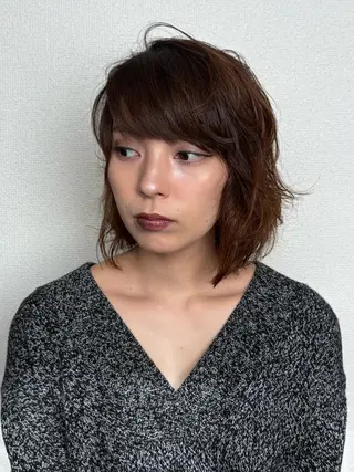 ミディアム allu所属・高橋 翔のヘアスタイル