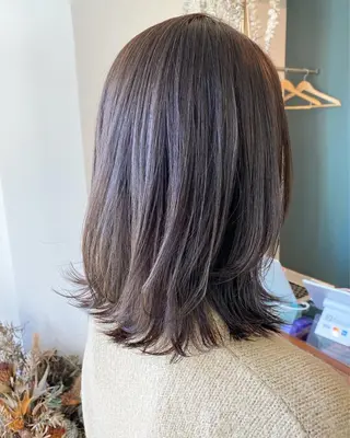 セミロング ♡HARUKA/縮毛 /髪質改善/BOBのヘアスタイル