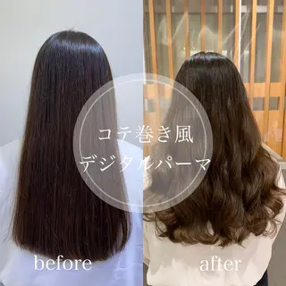 ロング 韓国風ヘア🐰 長谷川のヘアスタイル