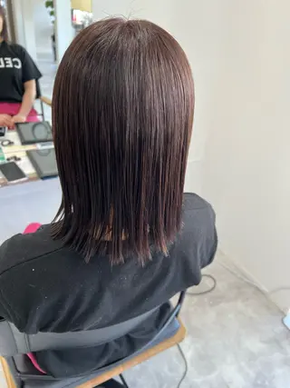 ミディアム 透明感/レイヤー💎 髪質改善/希美のヘアスタイル