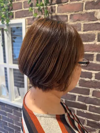 ショート 555tetelight所属・新井 菜摘のヘアスタイル