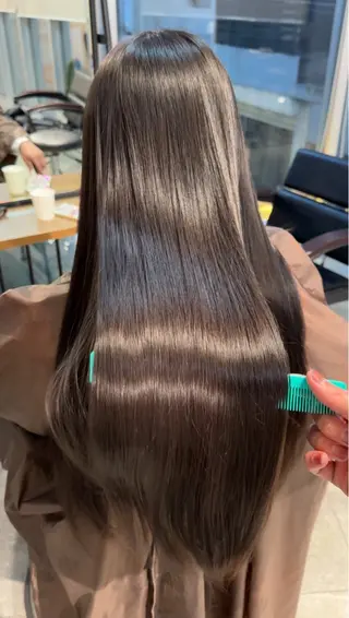 セミロング カラー パーマ ヘアアレンジ メンズ ブリーチカラー🤍 颯馬🐈‍⬛のヘアスタイル