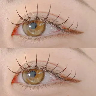 マツエク・マツパ emu.𝜗𝜚 minoriのマツエク・マツパデザイン