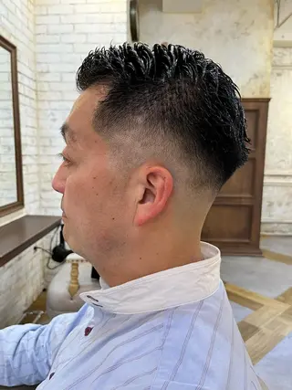 メンズ Carina所属・セン北徒歩５分 キシタクのヘアスタイル