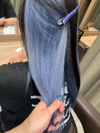 ロング カラー ブリーチ/デザイン 💎ryuyaのヘアスタイル