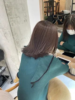 ミディアム ✨透明感カラー 恵比寿HAYATO✨のヘアスタイル