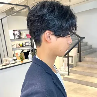 ショート メンズ emu所属・けいこ🍊ニュアンス ネイル/個性派ネイルのネイルデザイン