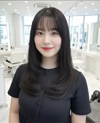 セミロング RAF TOKYO恵比寿所属・藤原 昇平のヘアスタイル