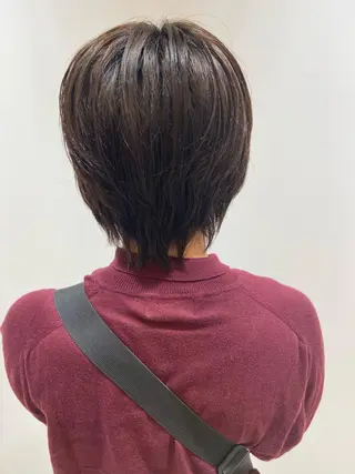 ショート 🐺ウルフ/レイヤー 似合わせ‎🤍沙羅のヘアスタイル
