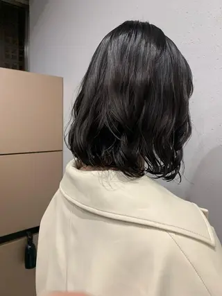 パーマ ボブパーマコテ巻き風 パーマNo1深江秀平のヘアスタイル