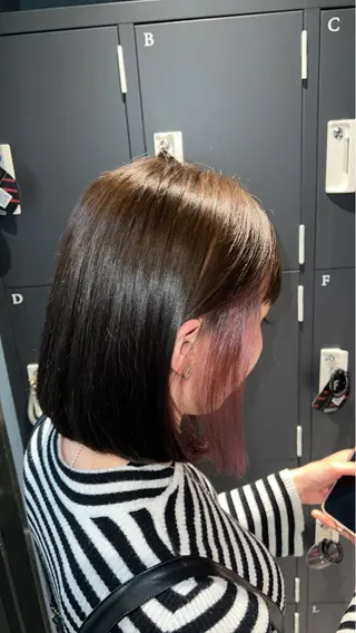 ミディアム 井上諒祐 /スタイリストのヘアスタイル