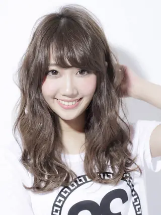 ロング ヘアセットを簡単に 🫧深井　花帆のヘアスタイル