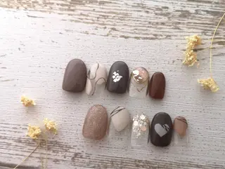 ショート ネイル ネイルサロン shikiのネイルデザイン