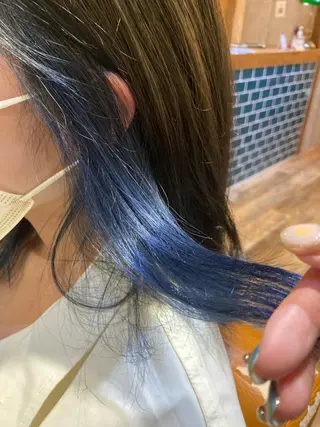 ミディアム カラー 横浜美容室／暖色系 michika🌹のヘアスタイル