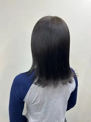 カラー 松井 咲樹のヘアスタイル