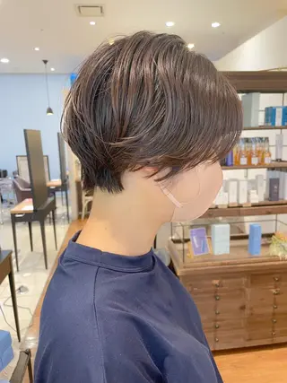 ショート 髪質改善/ブリーチ 田代 龍我のヘアスタイル