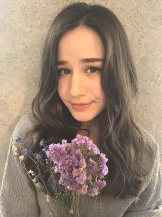 ロング カラー ヘアアレンジ akari ♡のヘアスタイル