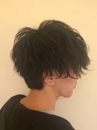 カラー パーマ ヘアアレンジ メンズ メンズパーマの巨匠 鈴木純のヘアスタイル