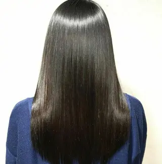 セミロング パーマ カラー かわい ゆうな 髪質改善/縮毛矯正のヘアスタイル