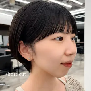 ショート カラー ヘアアレンジ 🌱ボブ/レイヤー/ ベージュ/あやみ✨のヘアスタイル