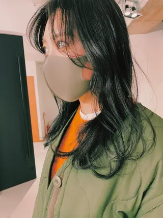 セミロング パーマ tension 【テンション】のヘアスタイル