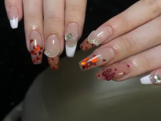 ネイル nail salon kukuna所属・ワンホン/韓国 nail 大阪アメ村のネイルデザイン