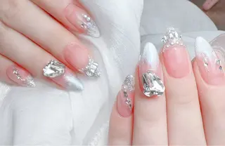 ネイル M🌷nail 長さだし専門店のネイルデザイン