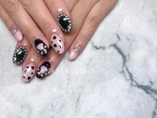 ネイル ネイルリボン 伊藤のネイルデザイン