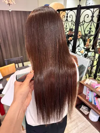 ロング 極上髪質改善 宮内開星のヘアスタイル