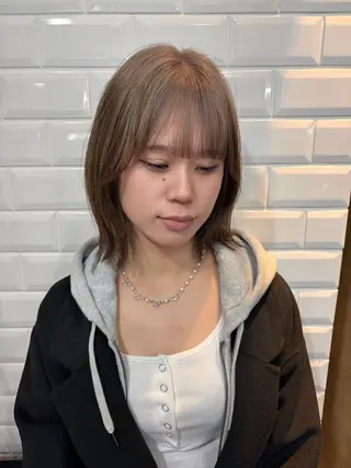 カラー APPiiS所属・オノデラ ハヅキのヘアスタイル