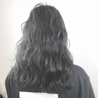 セミロング カラー Lien 深井店のヘアスタイル