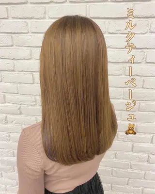 カラー Ms.CHARM所属・透明感カラー🌿 グレージュ🐺陽介のヘアスタイル