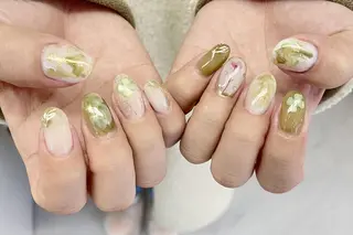 ネイル 大阪福島韓国束感まつ げ Sayaka🤍のマツエク・マツパデザイン