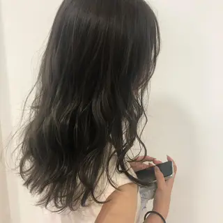 ロング カラー GLROW haruhiのヘアスタイル