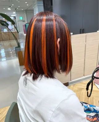 セミロング キルンサンピアン所属・ナチュラルカラー 児玉優香のヘアスタイル