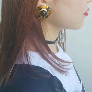 カラー ミディアム ネイル マツエク・マツパ iplus まつげ、眉毛、耳つぼのマツエク・マツパデザイン