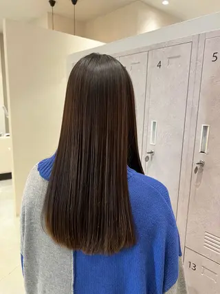 ロング 小池 夏美のヘアスタイル