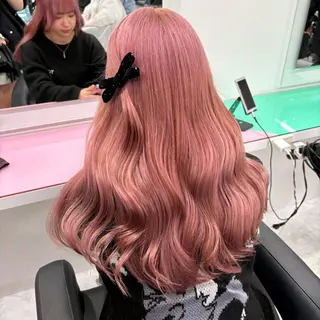 カラー akari🎀🤍 ガーリーstyleのヘアスタイル