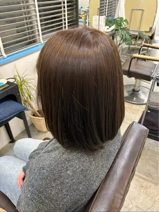 ミディアム カラー oasis【オアシス】所属・ふう まのヘアスタイル